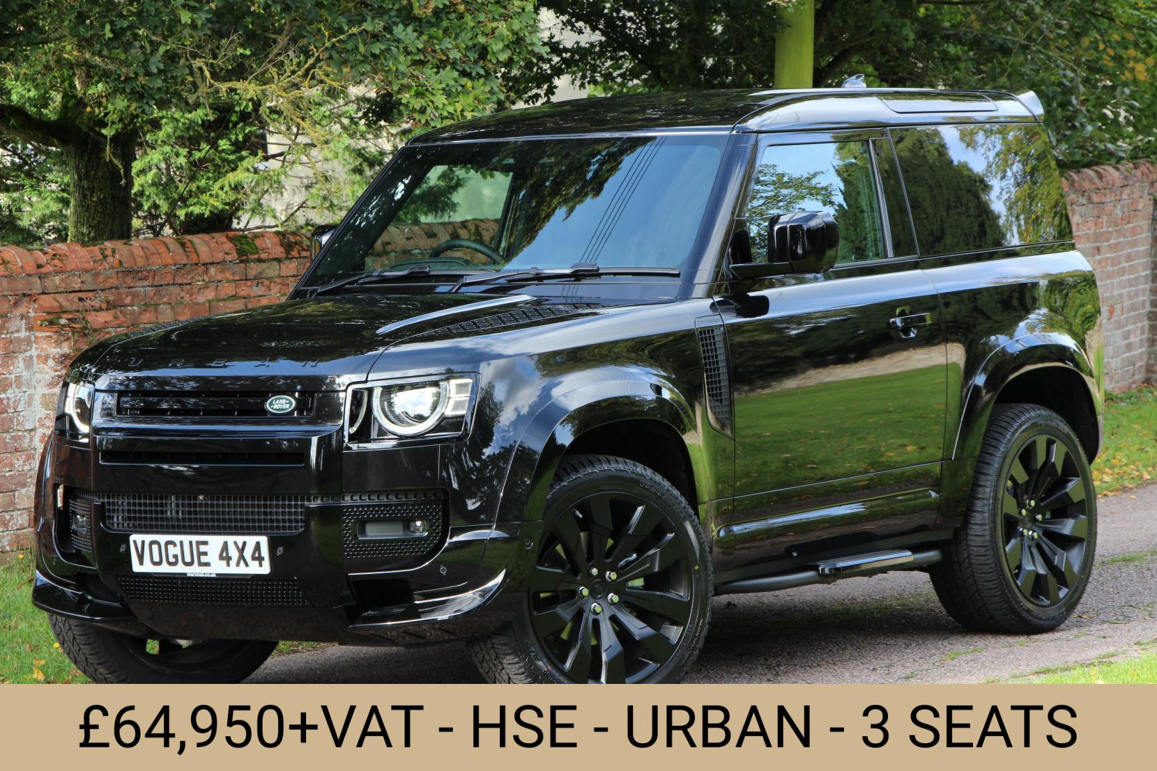 Land Rover Defender 90 3.0 D250 MHEV X-Dynamic HSE Hard Top SUV 3dr Diesel Auto 4WD SWB Euro 6 (s/s) (250 ps)