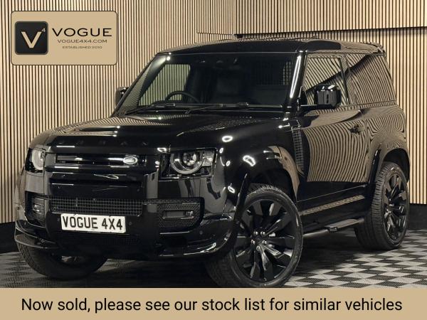 Land Rover Defender 90 3.0 D250 MHEV X-Dynamic HSE Hard Top SUV 3dr Diesel Auto 4WD SWB Euro 6 (s/s) (250 ps)