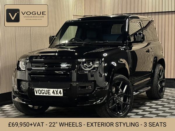 Land Rover Defender 90 3.0 D350 MHEV X-Dynamic HSE Hard Top SUV 3dr Diesel Auto 4WD SWB Euro 6 (s/s) (350 ps)