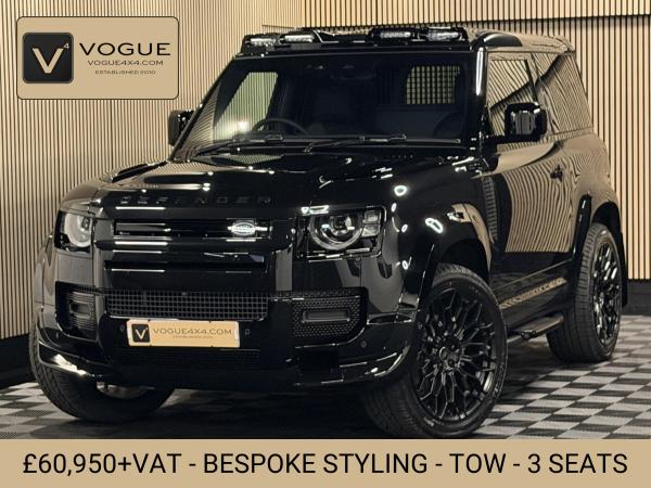 Land Rover Defender 90 3.0 D250 MHEV S Hard Top SUV 3dr Diesel Auto 4WD SWB Euro 6 (s/s) (249 ps)