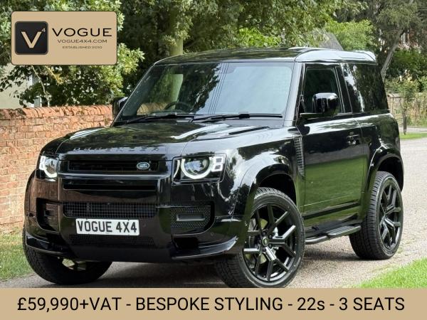 Land Rover Defender 90 3.0 D250 MHEV S Hard Top SUV 3dr Diesel Auto 4WD SWB Euro 6 (s/s) (249 ps)