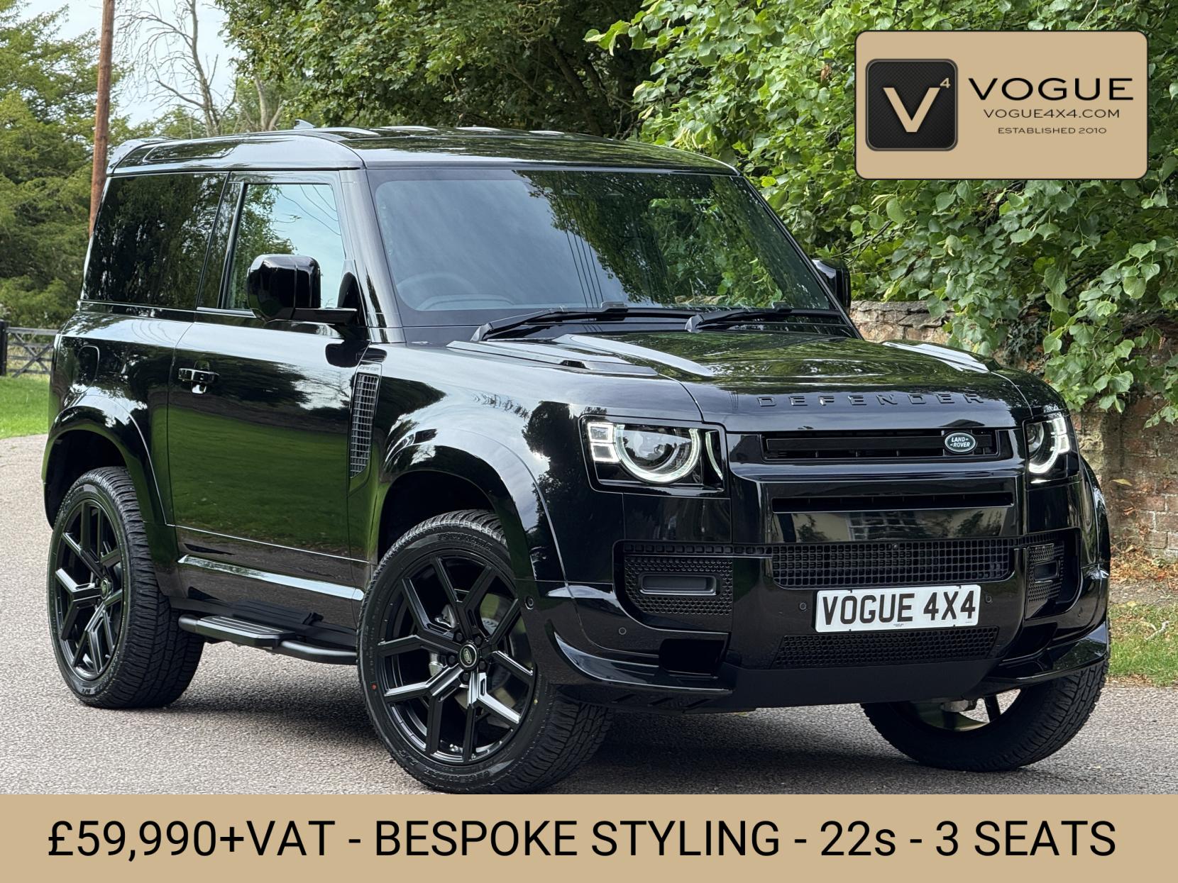 Land Rover Defender 90 3.0 D250 MHEV S Hard Top SUV 3dr Diesel Auto 4WD SWB Euro 6 (s/s) (249 ps)