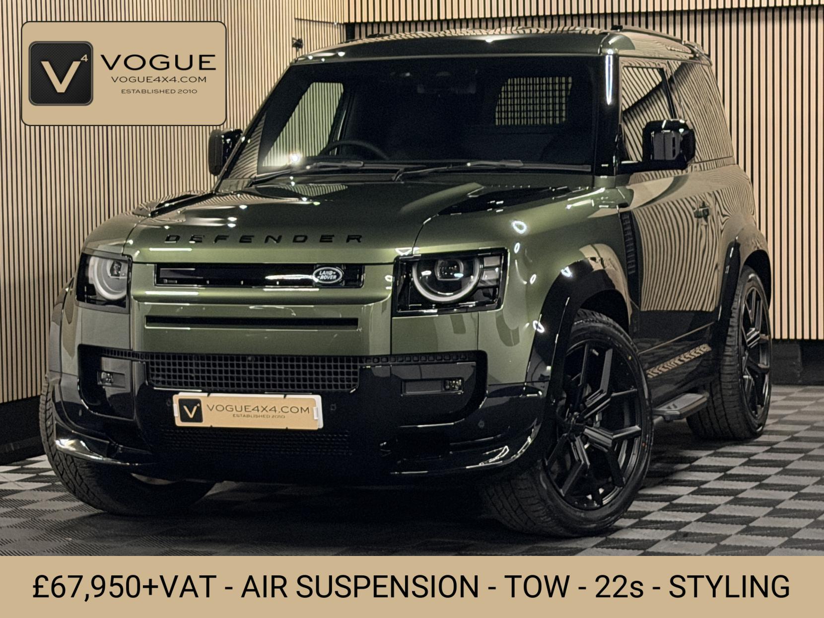 Land Rover Defender 90 3.0 D250 MHEV X-Dynamic SE Hard Top SUV 3dr Diesel Auto 4WD SWB Euro 6 (s/s) (249 ps)