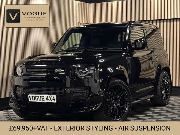 Land Rover Defender 90 3.0 D250 MHEV X-Dynamic HSE Hard Top SUV 3dr Diesel Auto 4WD SWB Euro 6 (s/s) (250 ps)
