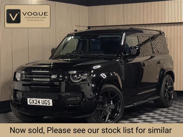 Land Rover Defender 110 3.0 D250 MHEV HSE Hard Top SUV 5dr Diesel Auto 4WD MWB Euro 6 (s/s) (250 ps)