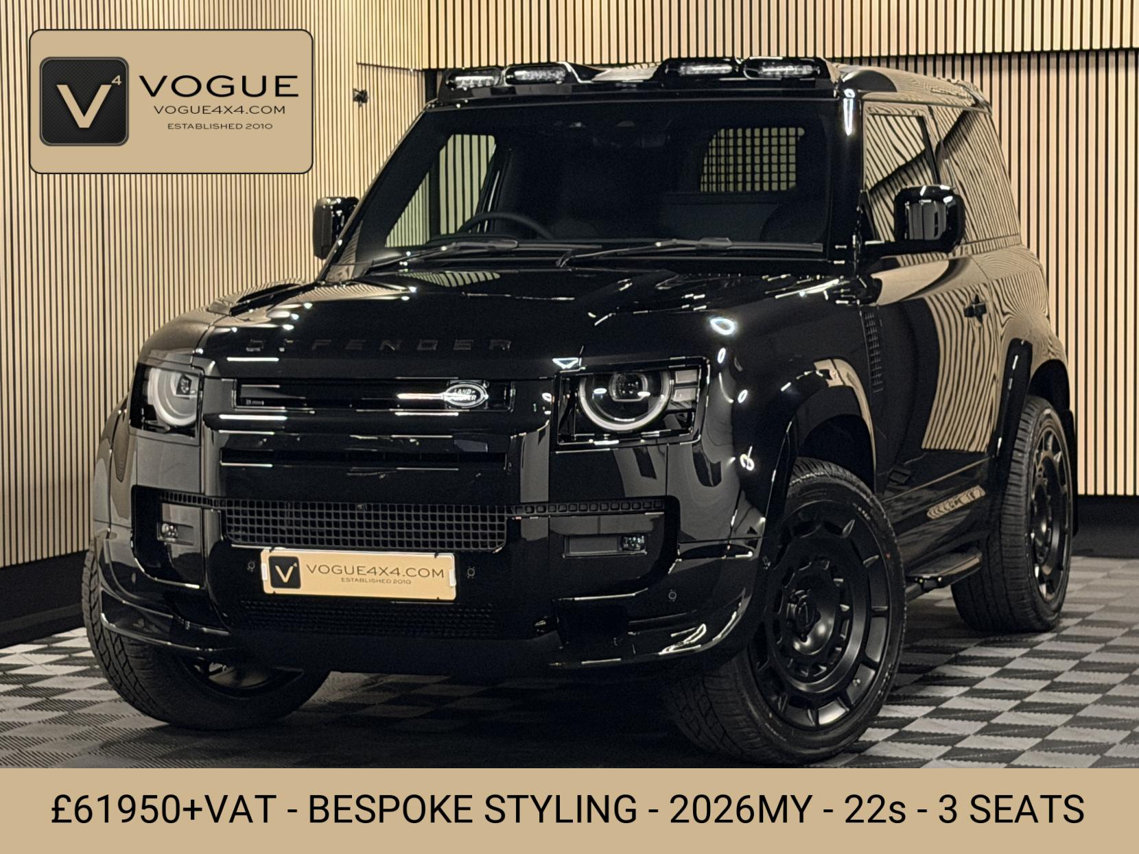Land Rover Defender 90 3.0 D250 MHEV S Hard Top SUV 3dr Diesel Auto 4WD SWB Euro 6 (s/s) (249 ps)