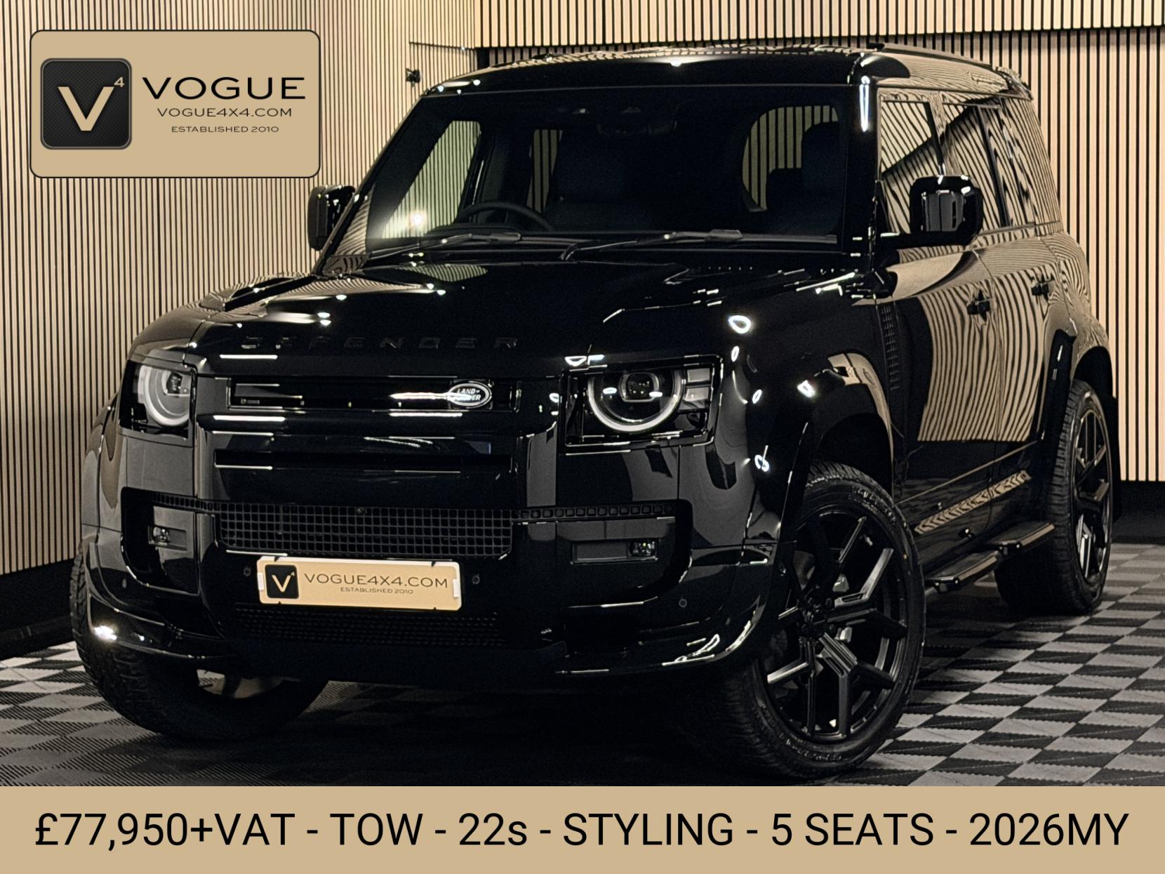 Land Rover Defender 110 3.0 D250 MHEV X-Dynamic HSE Hard Top SUV 5dr Diesel Auto 4WD MWB Euro 6 (s/s) (249 ps)