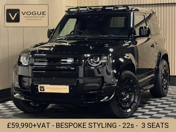 Land Rover Defender 90 3.0 D250 MHEV S Hard Top SUV 3dr Diesel Auto 4WD SWB Euro 6 (s/s) (249 ps)