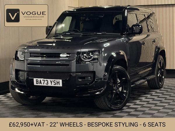 Land Rover Defender 110 3.0 D300 MHEV X-Dynamic HSE Hard Top SUV 5dr Diesel Auto 4WD MWB Euro 6 (s/s) (300 ps)