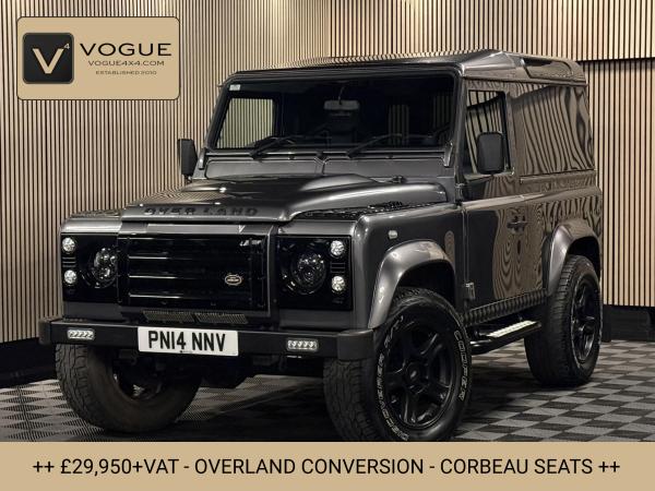 Land Rover Defender 90 2.2 TDCi XS Hard Top SUV 3dr Diesel Manual 4WD SWB Euro 5 (122 ps)