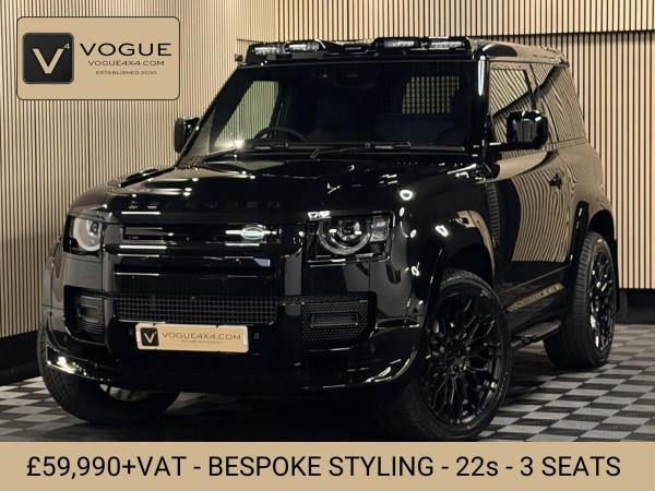 Land Rover Defender 90 3.0 D250 MHEV S Hard Top SUV 3dr Diesel Auto 4WD SWB Euro 6 (s/s) (249 ps)