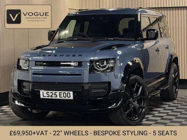 Land Rover Defender 110 3.0 D250 MHEV S Hard Top SUV 5dr Diesel Auto 4WD MWB Euro 6 (s/s) (250 ps)