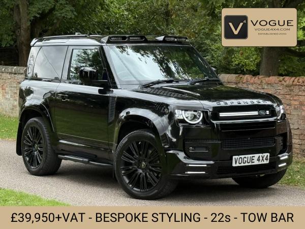 Land Rover Defender 90 3.0 D200 MHEV Hard Top SUV 3dr Diesel Auto 4WD SWB Euro 6 (s/s) (200 ps)