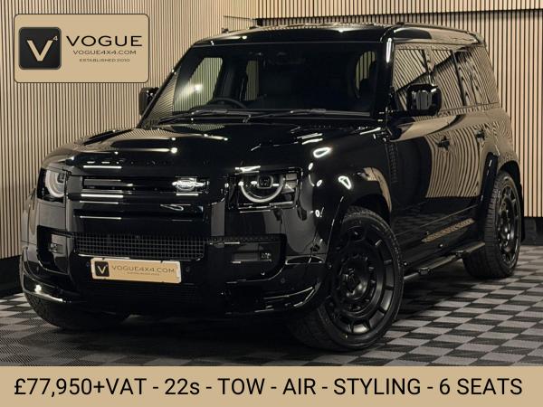 Land Rover Defender 110 3.0 D250 MHEV X-Dynamic HSE Hard Top SUV 5dr Diesel Auto 4WD MWB Euro 6 (s/s) (249 ps)