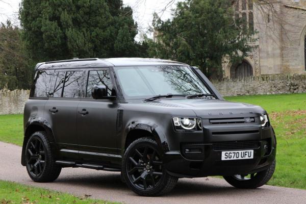 Land Rover DEFENDER 110 D250 SE HARD TOP - URBAN PACK - SATIN BLACK WRAP - SEAT CONVERSION