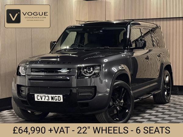 Land Rover Defender 110 3.0 D250 MHEV SE Hard Top SUV 5dr Diesel Auto 4WD MWB Euro 6 (s/s) (250 ps)